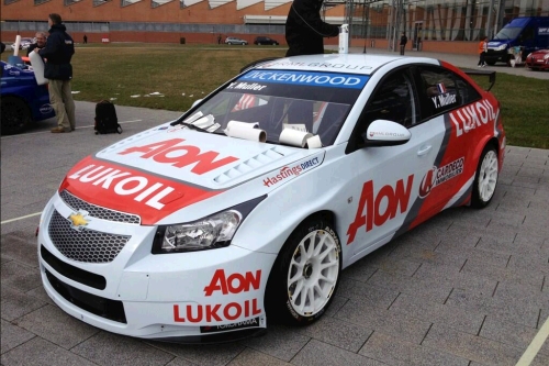 LIVERY: Eerste foto van de Chevrolet Cruze van Muller en Chilton